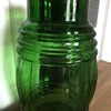 Grande bonbonne en verre moulé vert - Hello Broc