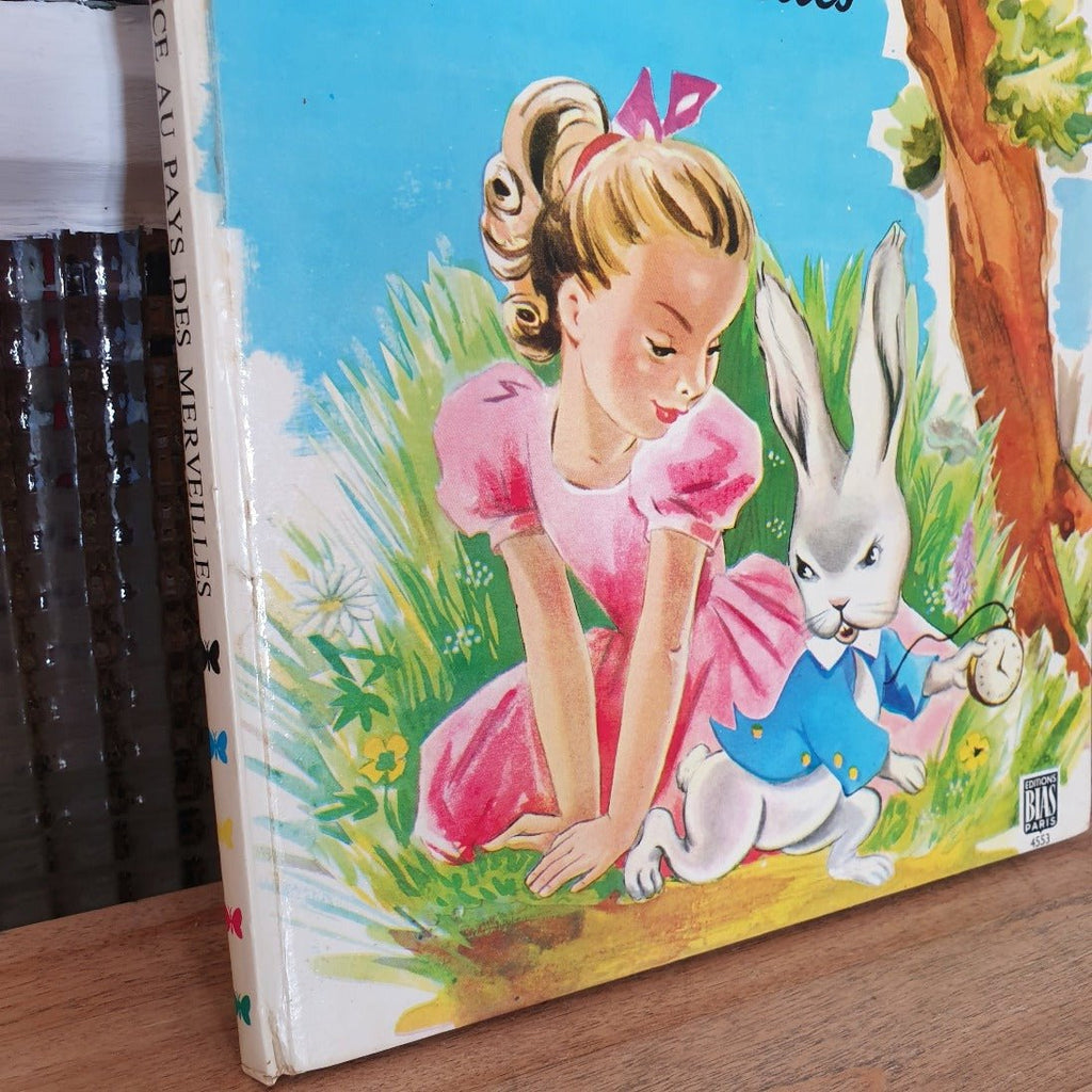 Livre Alice au pays des merveilles d'après Lewis Carroll 1972 illustré par Alice Huertas - Hello Broc