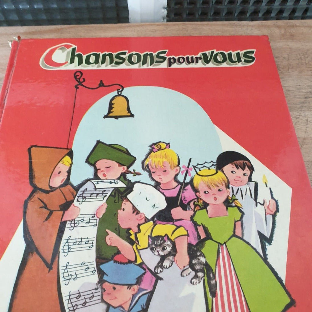 Livre illustré Chansons pour vous éditions Hemma 1967 - Hello Broc