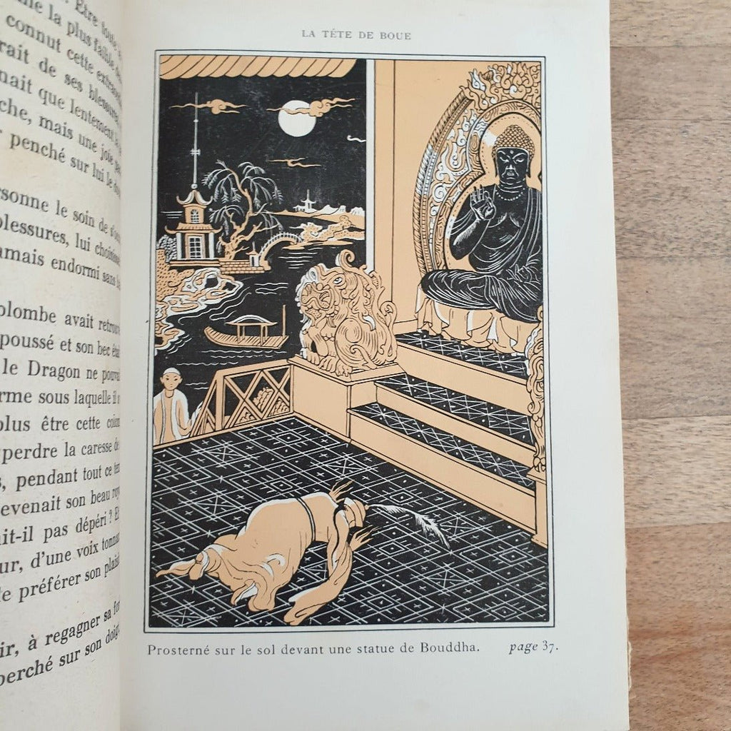 Livre illustré Contes et Légendes de Chine par Gisèle Vallerey 1936 - Hello Broc