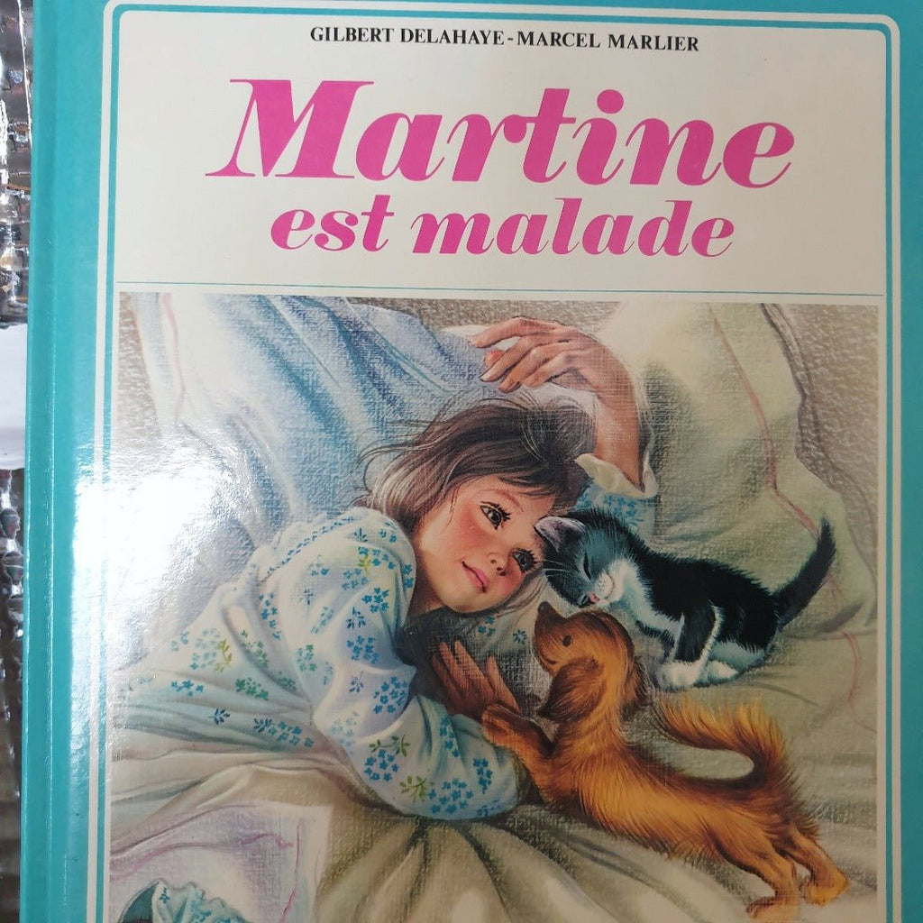 Livre illustré pour enfant Martine est malade 1976 - Hello Broc