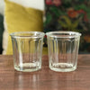 Lot de 2 pots anciens à confiture en verre soufflé et moulé 500 ml - 7 lots en stock - Hello Broc