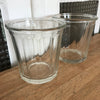 Lot de 2 pots anciens à confiture en verre soufflé et moulé 500 ml - 7 lots en stock - Hello Broc