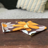 Lot de 2 serviettes de table années 70 motifs fleurs - Hello Broc