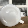 Lot de 2 tasses à café et 2 soucoupes Arcopal en verre opalin blanc - Hello Broc