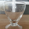 Lot de 6 verres à digestif en cristal moulé et gravé années 60 / 70 par Hello Broc brocante en ligne