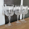 Lot de 3 verres à vin en cristal de Cristal d'Arques série Longchamp - Hello Broc