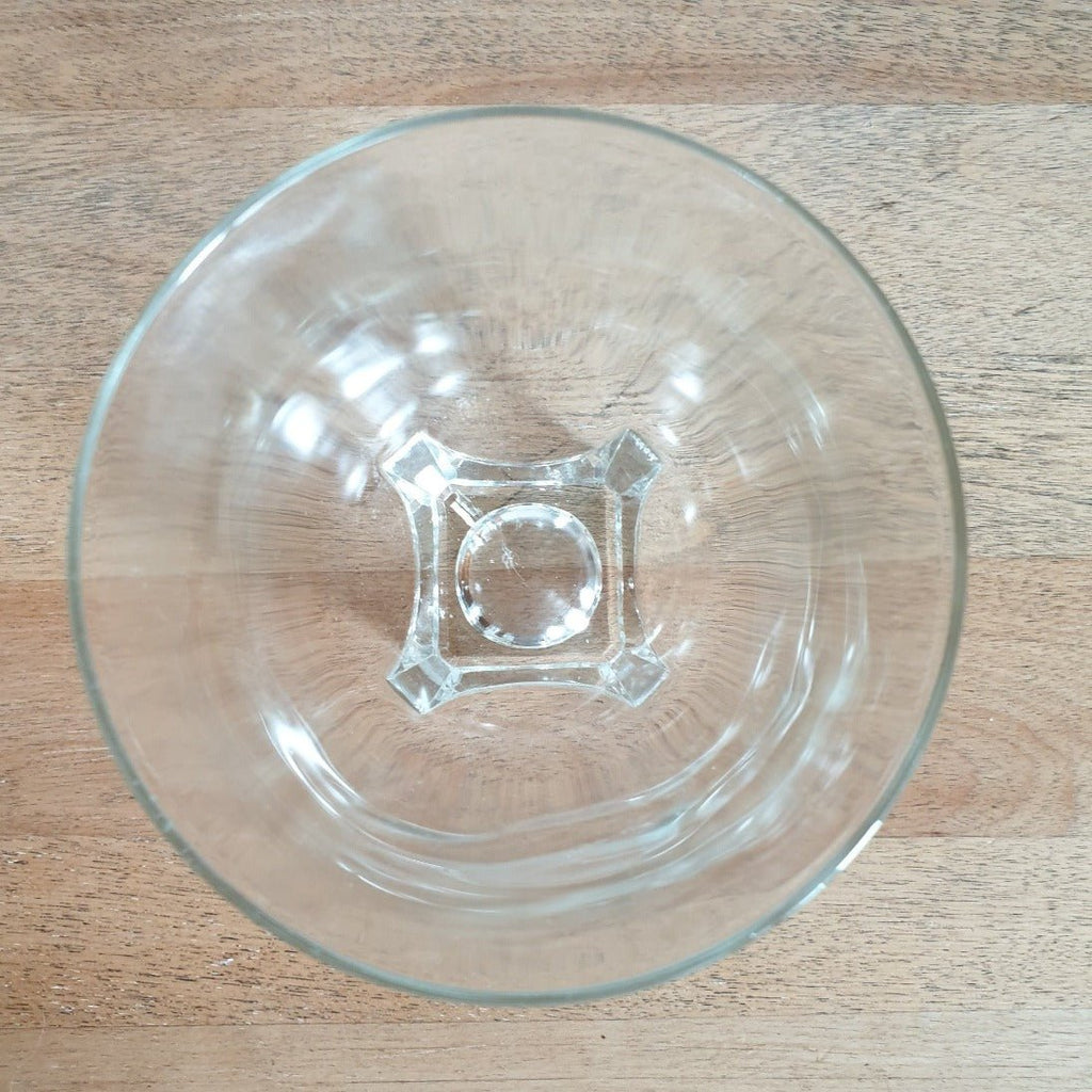 Lot de 4 ou 6 verres gobelets à eau évasés base carrée par Hello Broc brocante en ligne