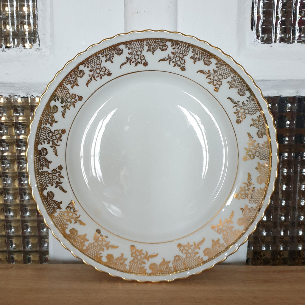 Lot de 4 ou de 6 assiettes à dessert en porcelaine ADP France - lot au choix - Hello Broc