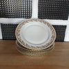 Lot de 6 assiettes plates en porcelaine ADP France - 2 lots en stock - Hello Broc