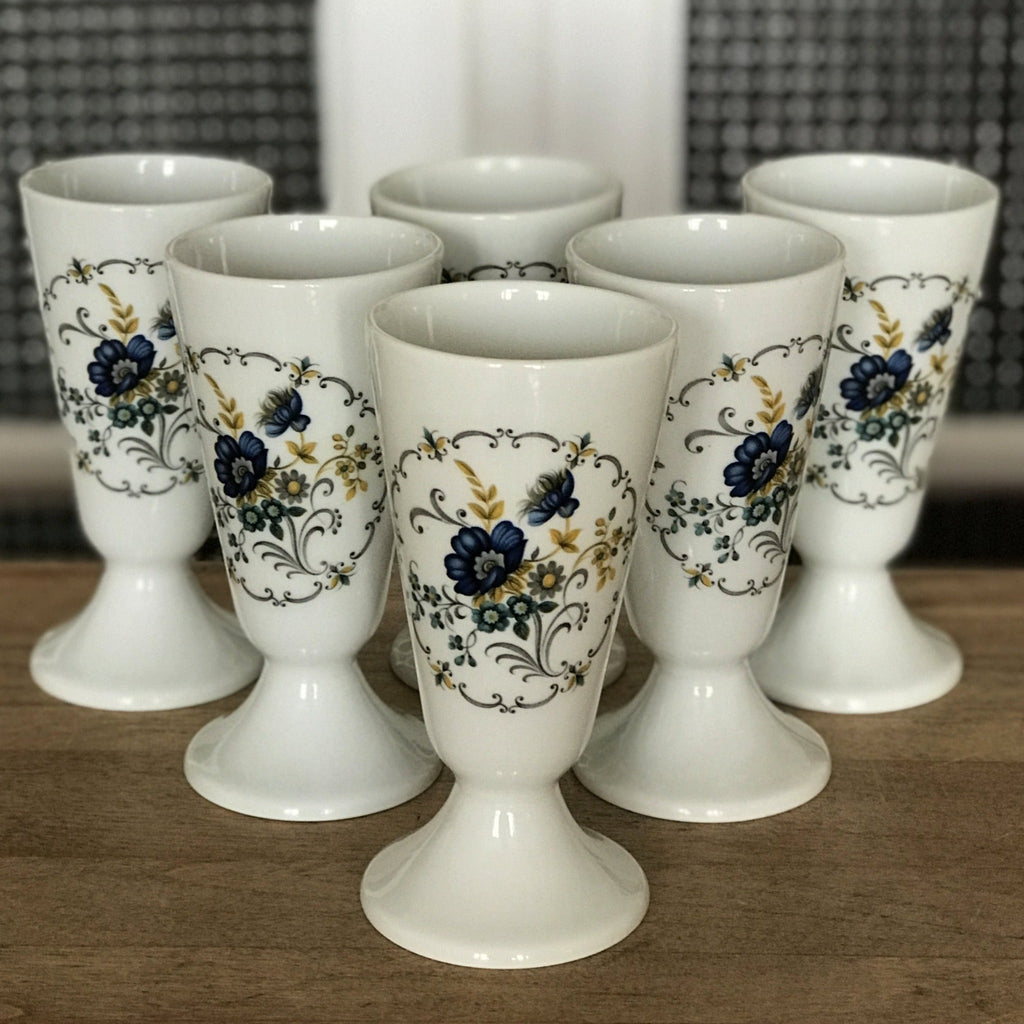 Lot de 6 mazagrans en porcelaine de Limoges - Hello Broc