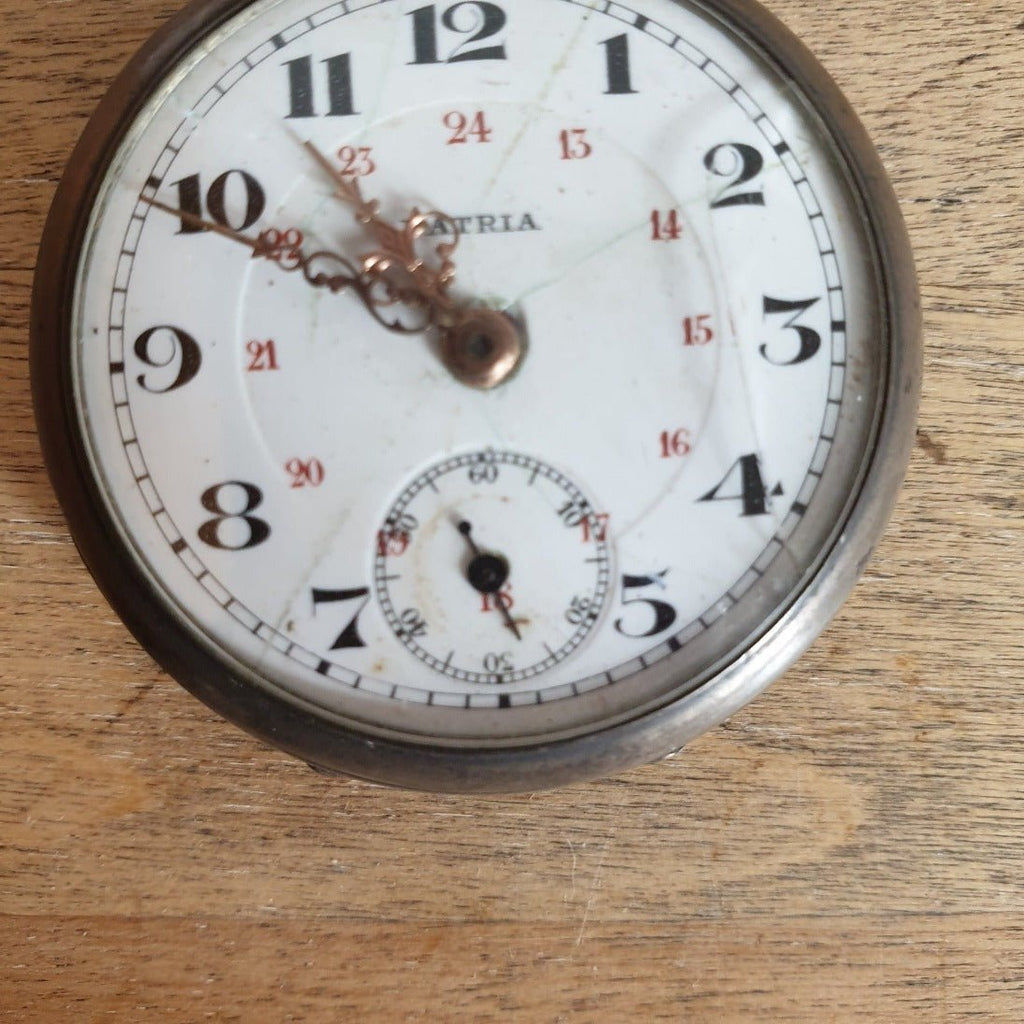 Pocket or pocket watch Patria circa 1910 Hello Broc