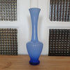 Petit vase soliflore en opaline bleue - Hello Broc