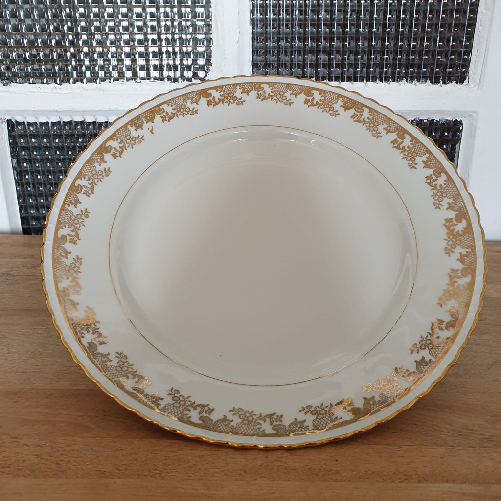 Plat de service rond en porcelaine ADP France - Hello Broc