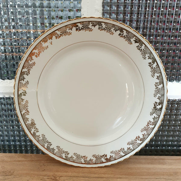 Plat de service rond en porcelaine ADP France - Hello Broc