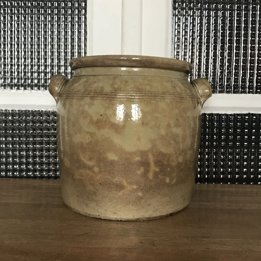 Pot à graisse en grès vernissé beige 5 L - Hello Broc