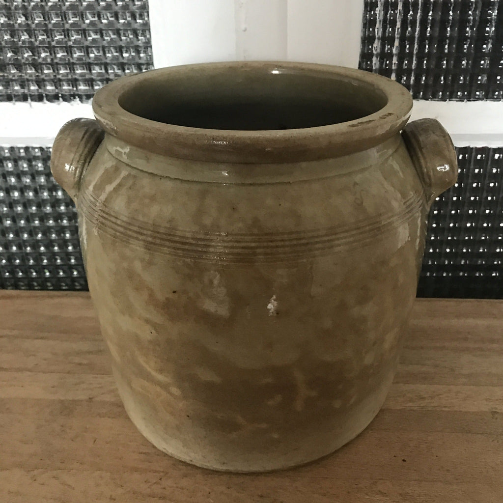 Pot à graisse en grès vernissé beige 5 L - Hello Broc