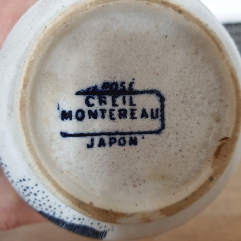 Pot à lait de Creil et Montereau modèle Japon fin XIXème siècle - Hello Broc
