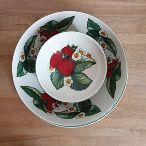 Service à fraise en porcelaine Villeroy et Boch - Hello Broc