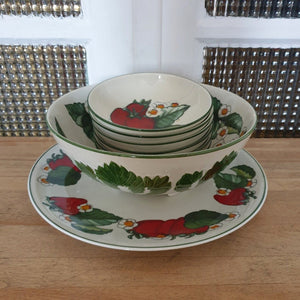 Service à fraise en porcelaine Villeroy et Boch - Hello Broc