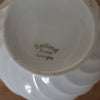 Sucrier en porcelaine blanche Haviland Limoges modèle torse liseré doré - Hello Broc