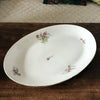 Très grand plat de service ovale et creux en porcelaine de Limoges 52 x 35 cm - Hello Broc