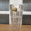 Vase en cristal modèle Soliflor de Cristal d'Arques hauteur 17 cm par Hello Broc brocante en ligne